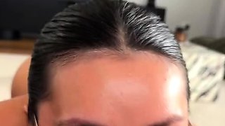 Amateur MILF blowjob cumshot