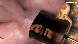 The Giantess's Pleasure: Lady Dimitrescu Pounding a Busty Girl into Submission ( 3D Realistic )