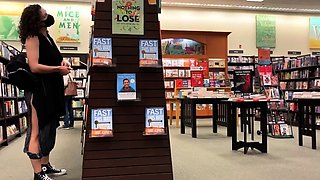 AMwednesday - flashing in a book shop