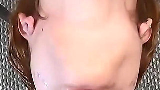 Fucked in the throat redhead slut