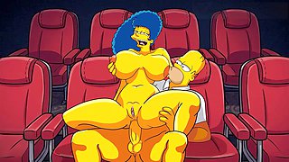 Homer simpson, creampie compilation, futa animation