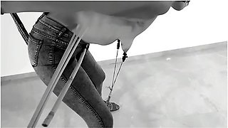 School Girl Gets Bdsm & Bondage Lesson Iii Perdicament Orgasm