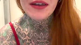 Dildo in the Ass and a Full Bubble