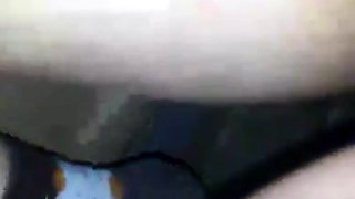 Asian Girl Facesits in Car