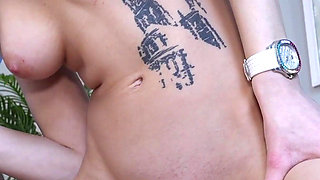 Hot Wife Eats Creampie From Her Husband's Young Mistress's Wet Pussy After Humiliating Threesome Sex!