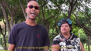 Fat Granny Gets All Holes Destroyed by BBC on Bus Ride - Rough Anal, Face Fuck, 4K