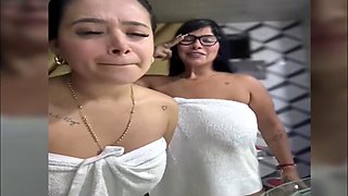 Babes with Big Tits Kiss, Eat Pussy and Squirt
