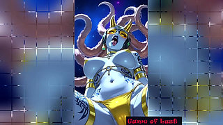 Gol Busty Alien Fantasy Animation V2