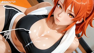 Rina the Sweaty Gym Slut Harem Girl Nelson Squat Rack Doggy Spooning Mating Press 4k120