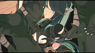 Genhin Impact - Xianyun Craves Big Black Cock After Getting Bored of Average Dick - 3D Hentai Animation