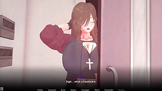 Twisted World Remake 26: Obsessed Stepson Fantasizes Pounding Stepmoms Massive Tits in Tab