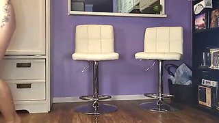 Step Dad Cooks While I Piss On The Floor - Celaena C Big Ass MILF Squirting Orgasm