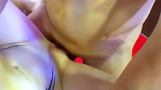 Perverted German cum swinger party with women next door