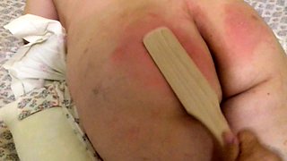 Amateur ass fucking and spanking