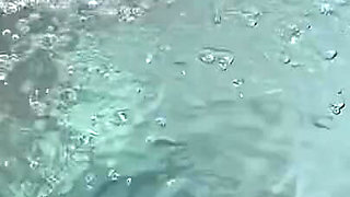 Artemisia Love Showing Her Perfect Tits in a Micro Bikini Underwater