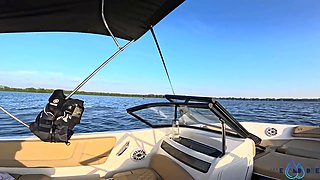 Stranded Jetski Slut Begs For Help, Gets Creampied By Her 'Hero'