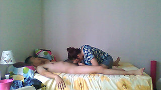 Submissive Teen Chinese Slut Sucks My Dick and Swallows My Cum