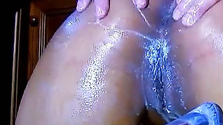 Stepfather fucks his step daughter Giselle Becker in the ass in the kitchen - She really just wanted to bake