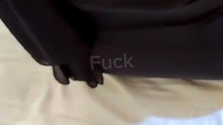 Hot Moroccan Muslim Stepmom Watching Porn on Bed Then Stepson Saw Her Hotness & Masturbat