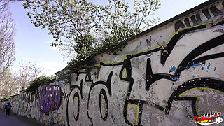 German Scout - Round Ass Latina Cougar Roberta Faganelli No Condom Casting Fuck