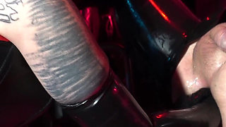 Anal Fisting Officer Ft Goth Leather Mistress Lunatika Latex Slave Maz Morbid