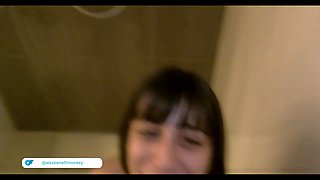 Brunette italiana silvia soprano fucked hard in bathroom wall porno italiano Big Cock uses his jizz as soap figure rub – benefit monkey