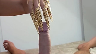 My Golden Predator Claws Make Your Cock Crazy - Handjob Tease & Intense Loud Orgasm POV