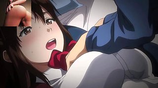Rigid Cock Gets Tight Pussy Squeeze in Hentai!