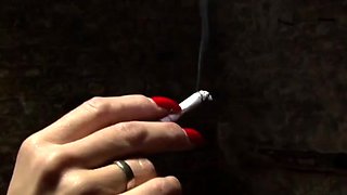 Smoking Red Lips Domme