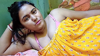 Indian village Sex video, indian girl big boob press by her step brother in outdoor village