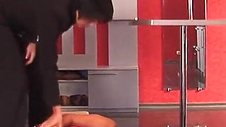 Real flexi doll milf stretched and toyed