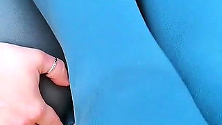 Elf Raven: Wetting with Pantyhose and 3 Pairs of Panties