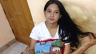 Desi Mumbai MILF Neighbour Fuck - Big Natural Tits Blowjob & Cum Swallowing