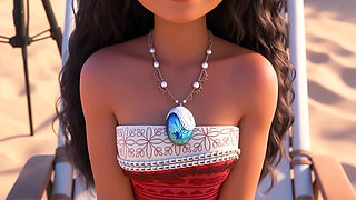 Moana 3D cartoon porn animation my Remake