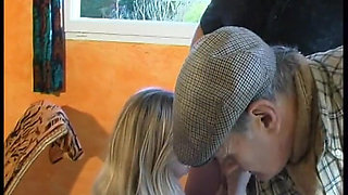 Big Boobed Blonde Slut Gets Gangbanged