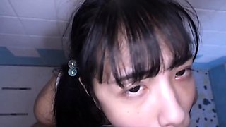 Amateur Japanese teen doll hardcore action