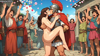 Ancient Rome Compilation Gladiator Soldier Cartoon Hentai Animation