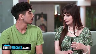 Huge-titted Step-mom Lexi Luna Proves She Screws Finer Than Son's Gf Lana