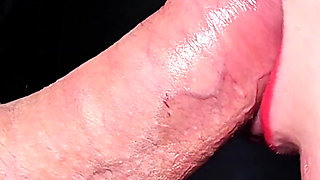 Stepmom Sucked Me Hard - Close up