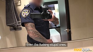 Chesty blonda latin screwed by a policeman with a huge cock - faux cop