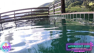 Wifebucket Amateurs - Fucked my wifey secretly in the pool