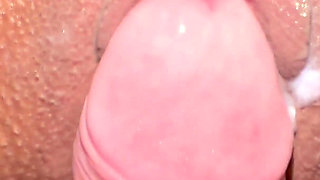 Spicyvanilla - Extreme Close-up: Tight Pussy Gets Fucked Hard & Covered in Cum