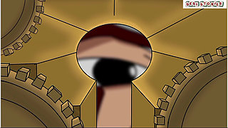 BUSTY BLONDE MILF CHEATS ON HUSBAND WITH YOUNG VISITOR AT NIGHT! Oblivious Writer Husband Cuckold NTR Hentai