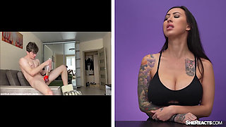 MILF Tattooed Beauties Rate Monster Cock Masturbation Blasts