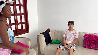 Maid Squirts and Gets Her Good Fuck From His Wife's Cuckold