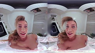That Smile Was Dangerous: Babe, Blonde  Vr VR Porn