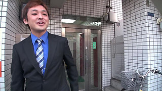 Wife Taken by Strangers Who Entered Through the Unlocked Door - Honjo Hitomi
