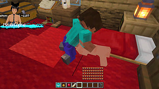 Minecraft The Jenny Mod on Bedrock and having sex with jenny