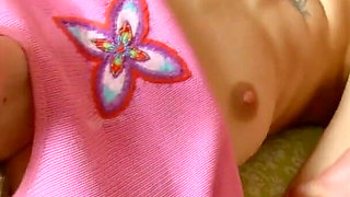 Hard ass fuck for blonde skinny teen step sister and big dick