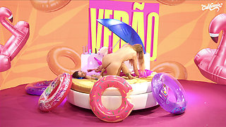 Hot Latina Lesbians Rafaela Lima and Sophi Delyon